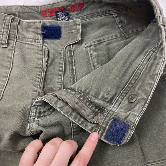 Abercrombie & Fitch Olive Boot Cut Pants - Picture 16 of 16